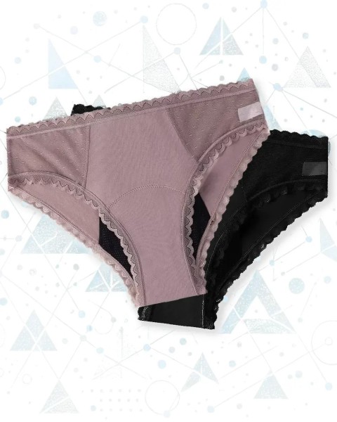 Bragas Menstruales Encaje