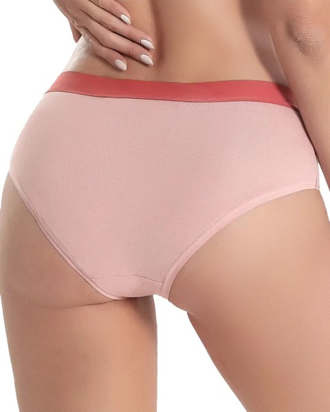 Parte Trasera Braga Menstrual Hipster Rosa