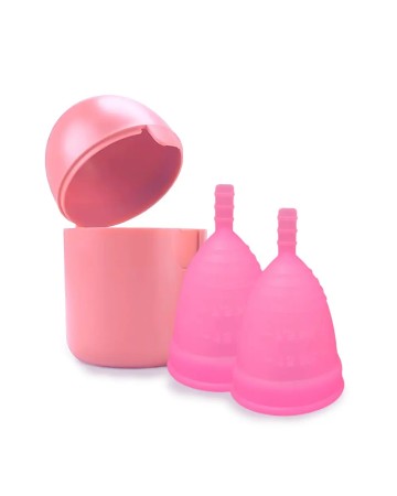 Pack 2 Menstrual Cups + Sterilisation Kit 🩸