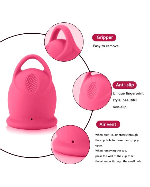 Menstrual Cup with Ring