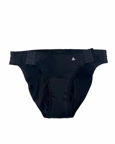 Braga Menstrual Desmontable Corchetes | Negro