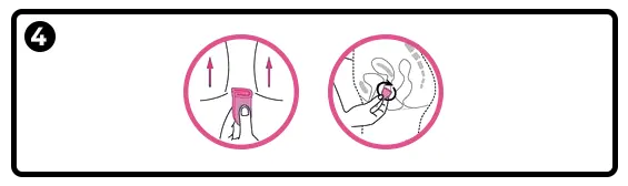 Step 4 Insert the cup
