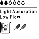Low absorption period panty / light flow